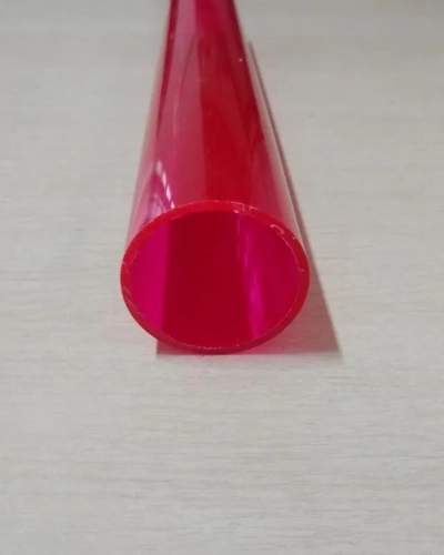 Tubo plastico cristal